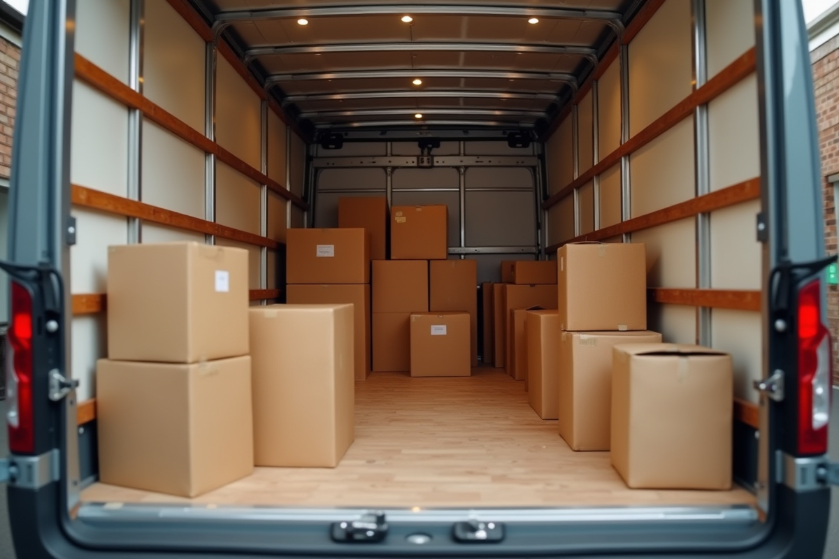 camion déménagement