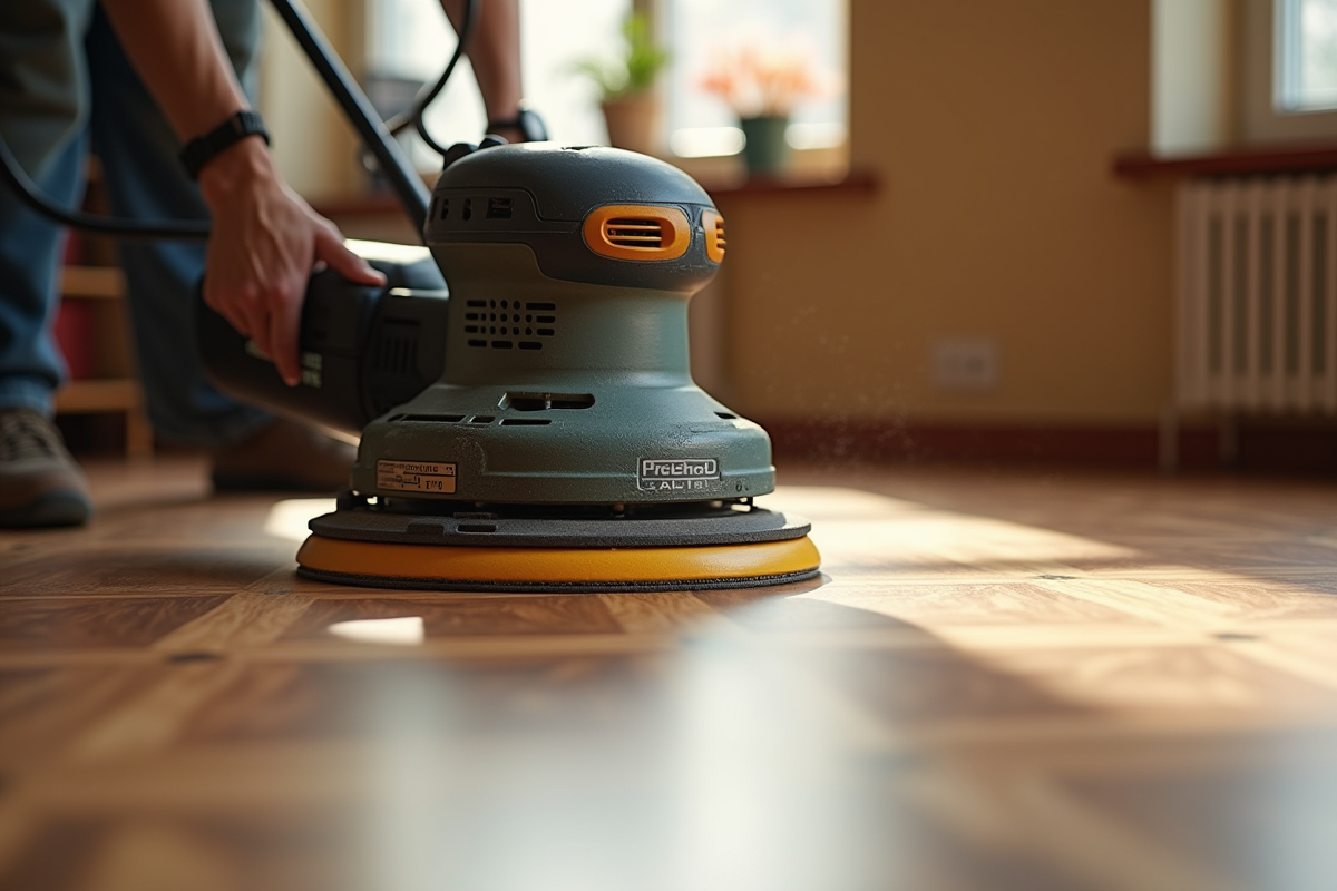 ponceuse parquet